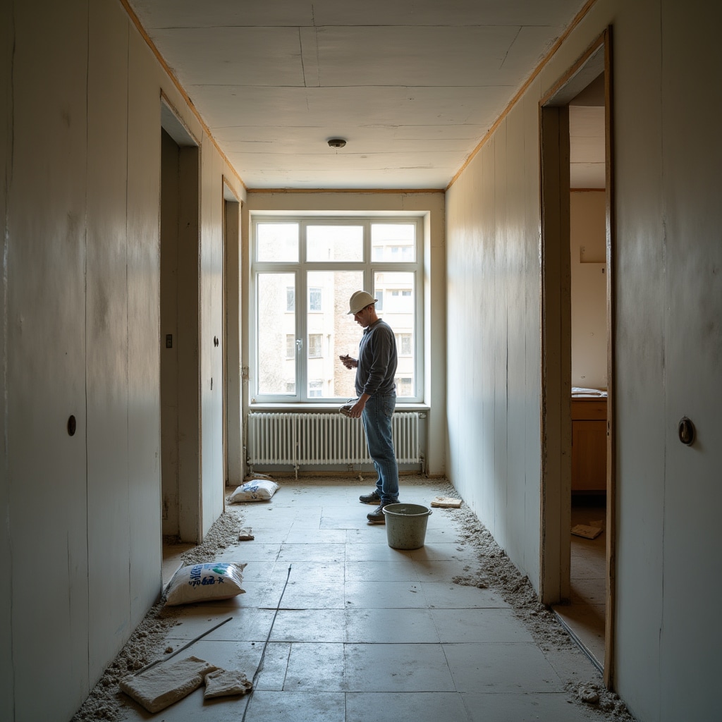 Rekonštrukcia bytu v panelovom dome na Slovensku