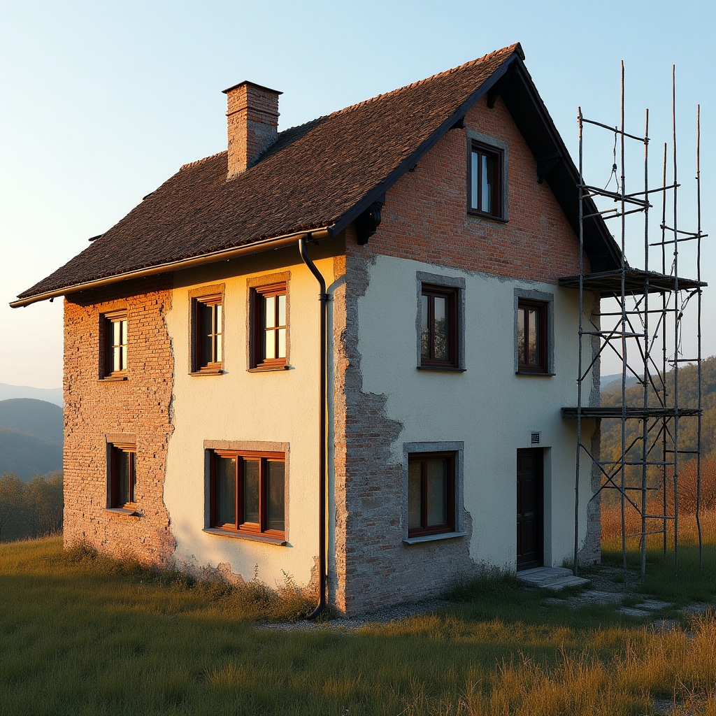 Rekonštrukcia staršieho rodinného domu na slovenskom vidieku
